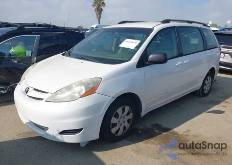2008 Toyota Sienna Ce из США, поврежденный, VIN 5TDZK23C88S193820